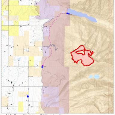 Redhorn Fire Update for August 9, 2022