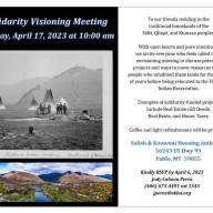 Solidarity Visioning Meeting- April 17th, 2023